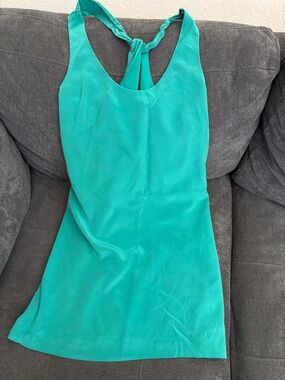 J. Crew Teal Sleeveless Dress
